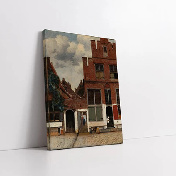 Vedere de la Casele din Delft - Reproduceri pictori celebri