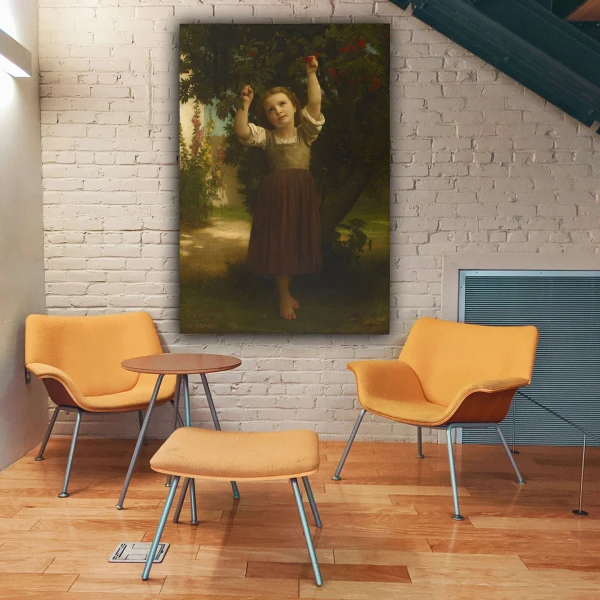 The cherry picker - Reproduceri pictori celebri