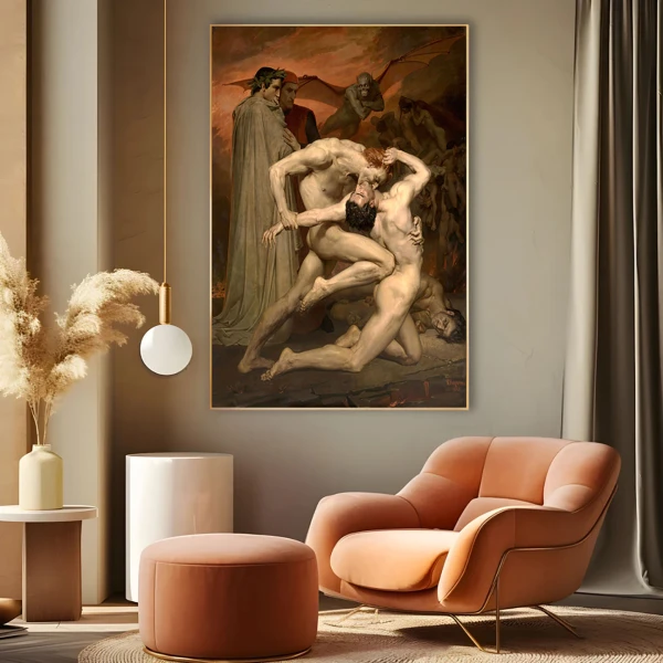 Dante and Virgile - Reproduceri pictori celebri