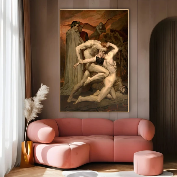 Dante and Virgile - Reproduceri pictori celebri