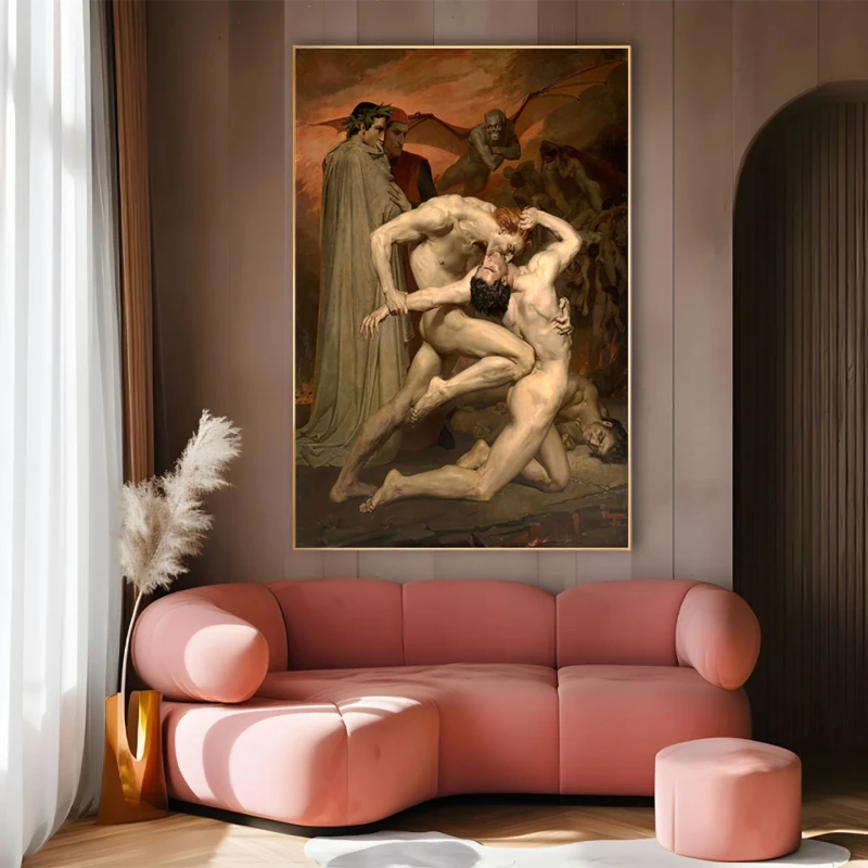 Dante and Virgile - Reproduceri pictori celebri