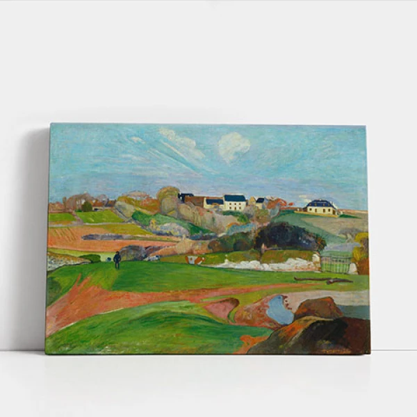 Peisaj la Le Pouldu - Reproduceri pictori celebri