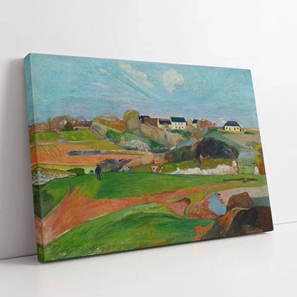 Peisaj la Le Pouldu - Reproduceri pictori celebri