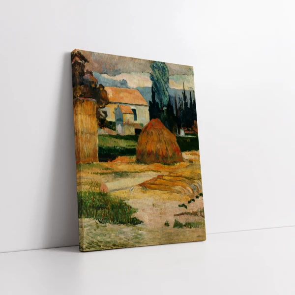 Peisaj langa Arles - Reproduceri pictori celebri