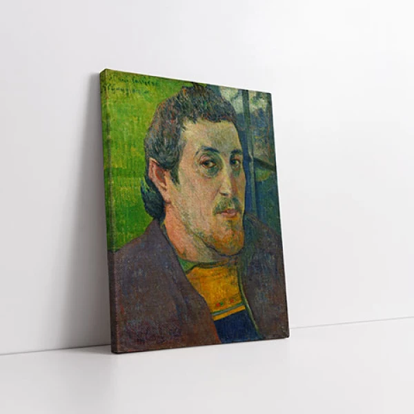 Autoportret dedicat lui Carriere 1889 - Reproduceri pictori celebri