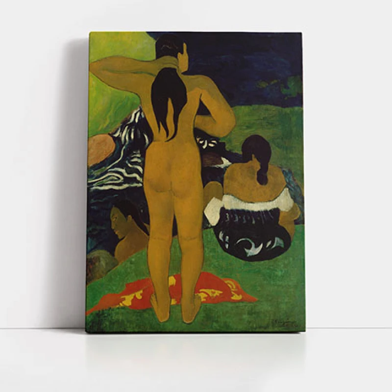 Femei Tahitiene la Baie - Reproduceri pictori celebri