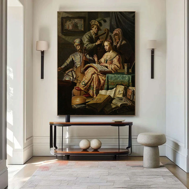 Compania Muzicală - Reproduceri pictori celebri