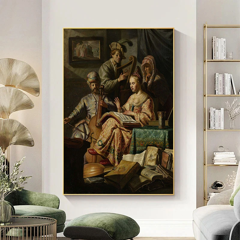 Compania Muzicală - Reproduceri pictori celebri