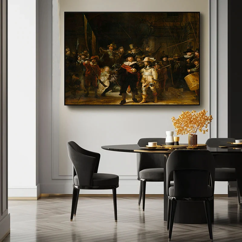 Rondul de noapte - Reproduceri pictori celebri