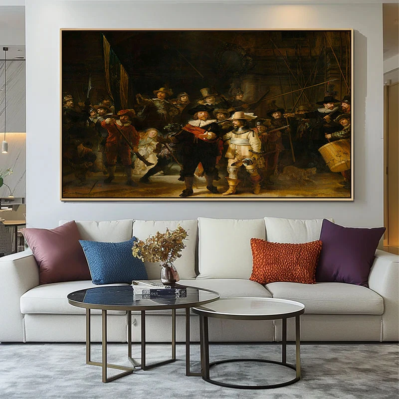 Rondul de noapte - Reproduceri pictori celebri