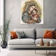 Fecioara Maria cu Pruncul - Tablou religios
