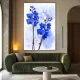 Orhidee Albastre - Tablou floral