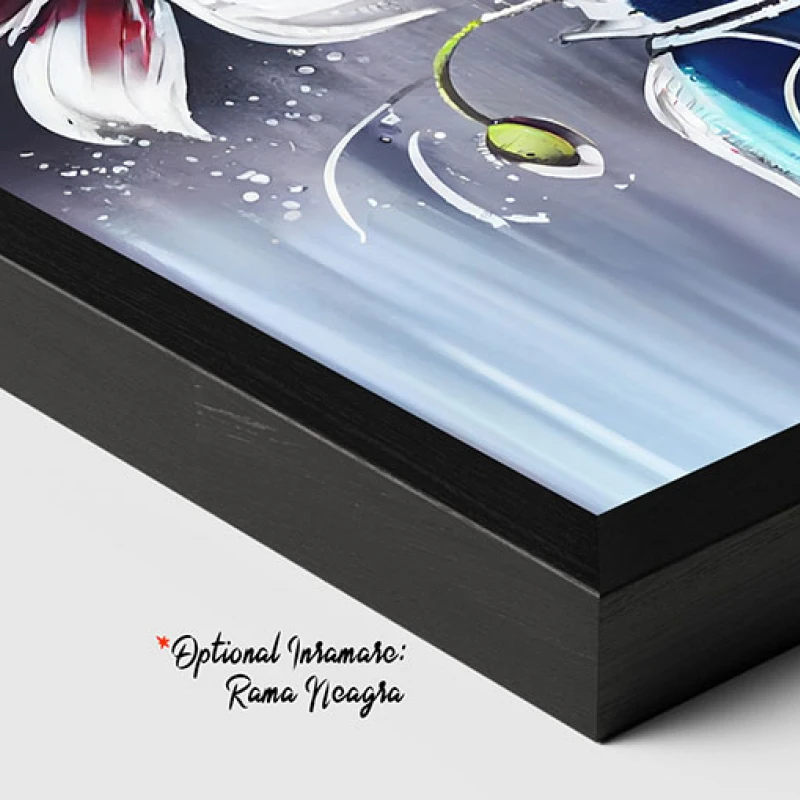 Pictura cu petale - Tablou floral