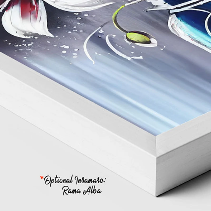 Pictura cu petale - Tablou floral