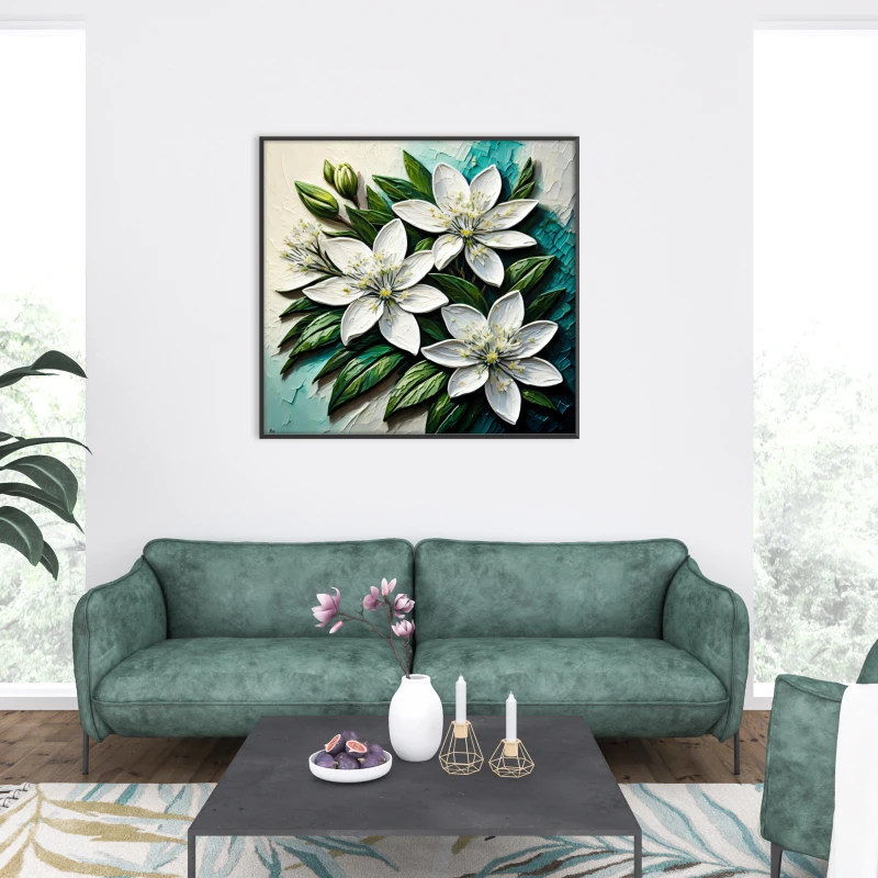 Buchet de flori - Tablou floral