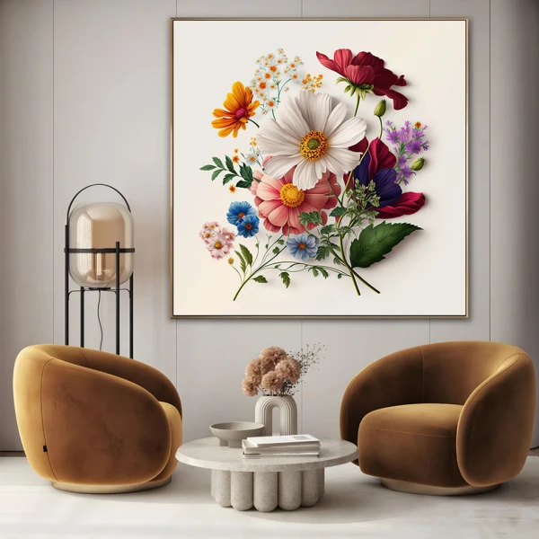 Buchet de flori - Tablou floral