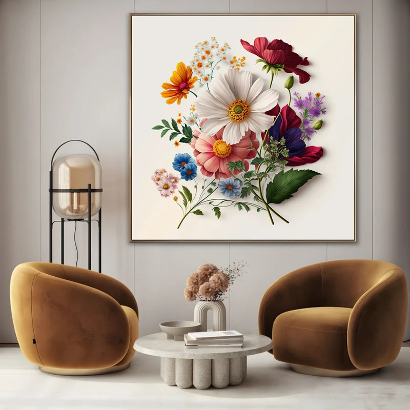 Buchet de flori - Tablou floral