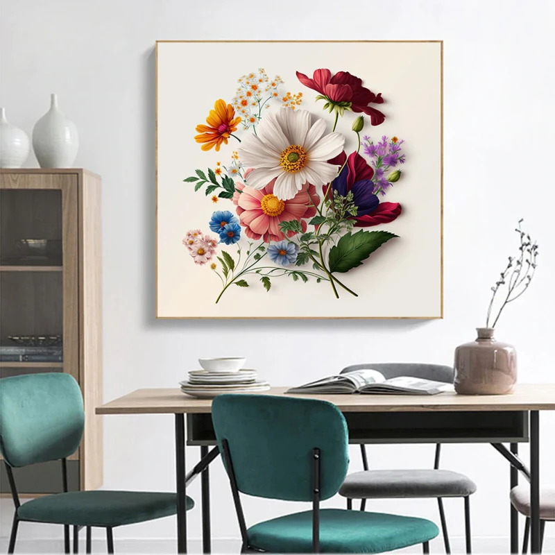 Buchet de flori - Tablou floral