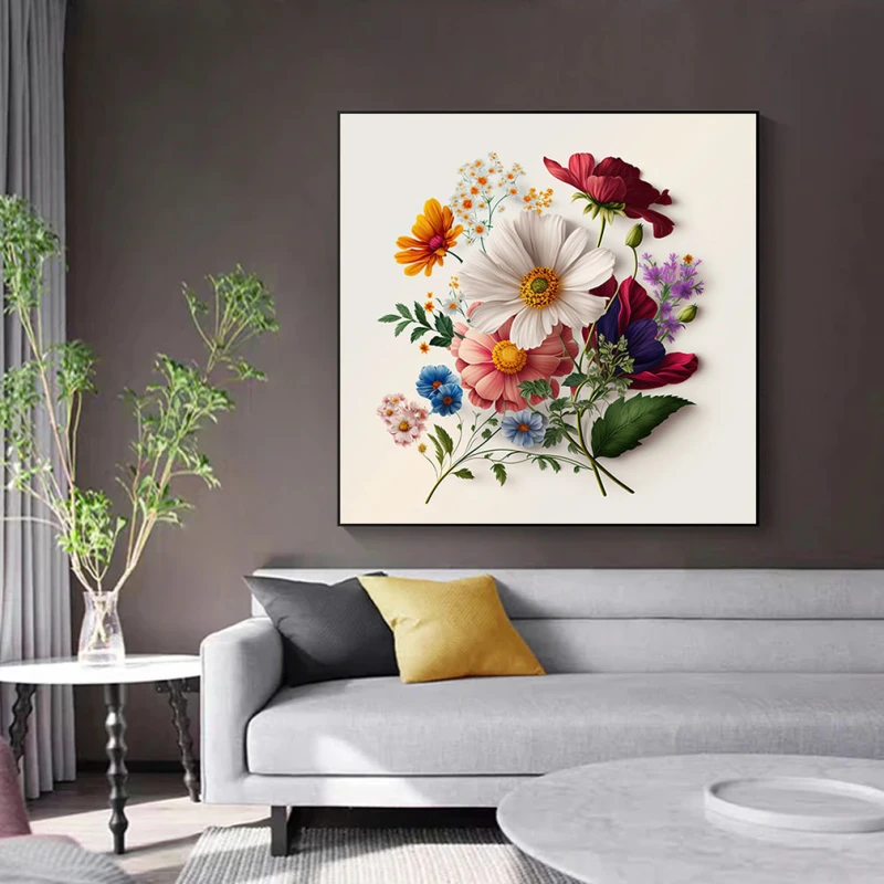 Buchet de flori - Tablou floral