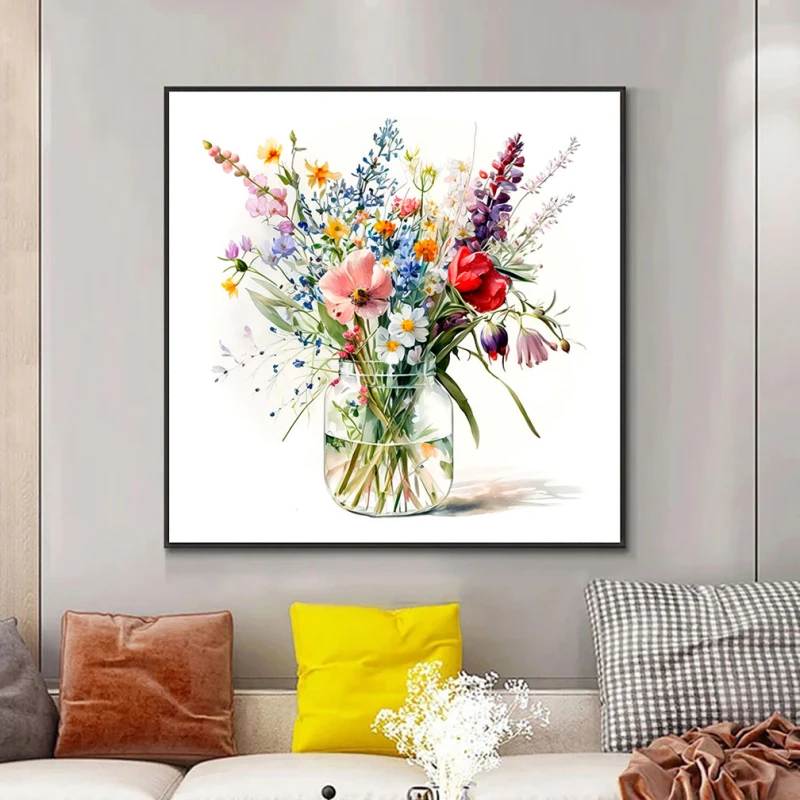 Buchet de flori - Tablou floral Buchet de flori - Tablou floral