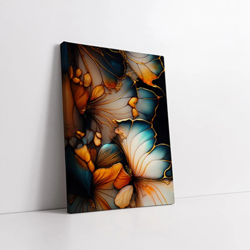 Flori de marmura - Tablou floral