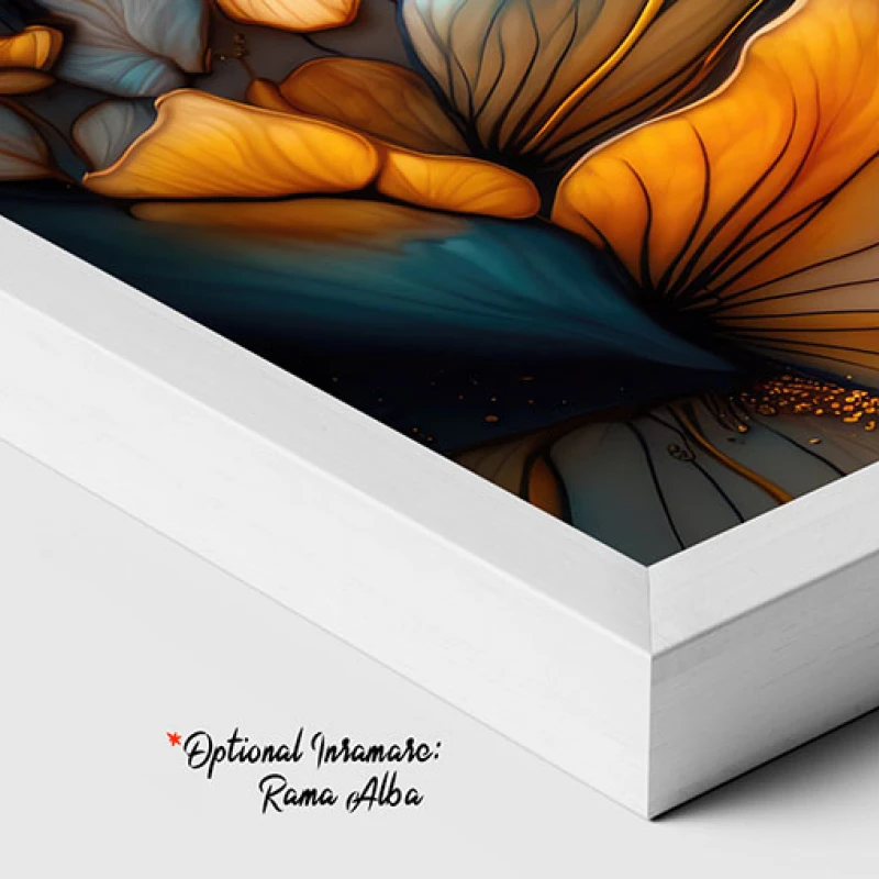 Flori de marmura - Tablou floral