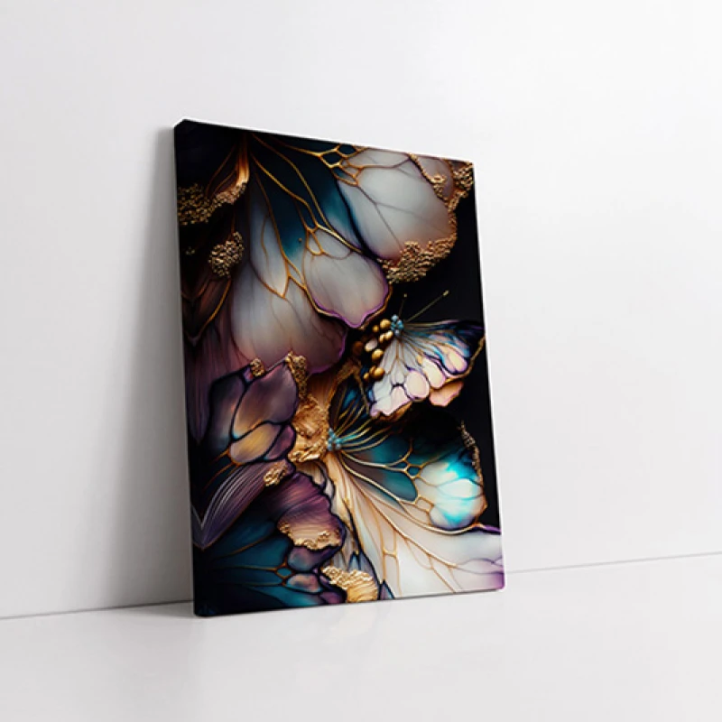 Flori de marmura - Tablou floral Flori de marmura - Tablou floral