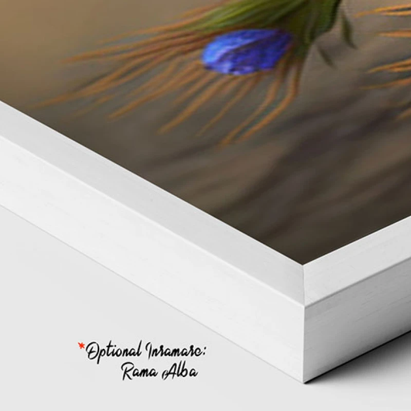 Flori Albastre de In Linum Perenne - Tablou floral