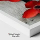 Tablou Canvas cu Flori - Aura Florilor, Contrast Rustic Modern Tablou Canvas cu Flori - Aura Florilor, Contrast Rustic Modern