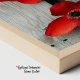 Tablou Canvas cu Flori - Aura Florilor, Contrast Rustic Modern Tablou Canvas cu Flori - Aura Florilor, Contrast Rustic Modern