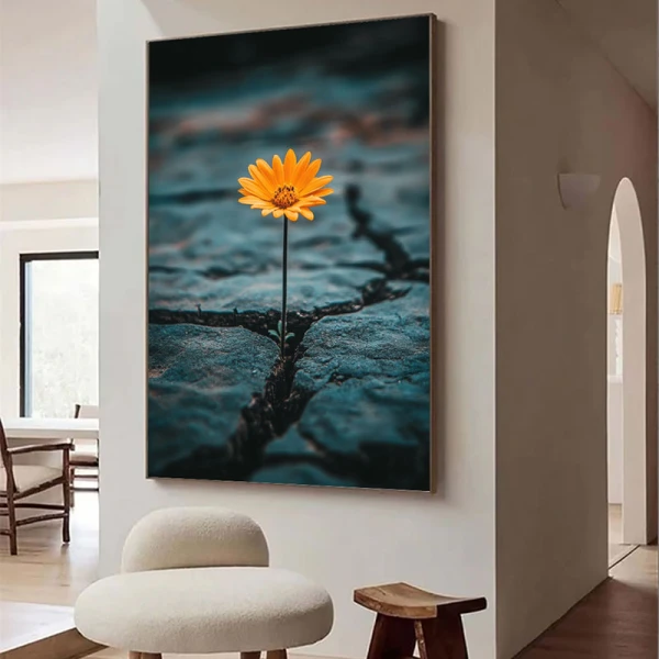 Tablou canvas cu flori - Renașterea Naturii, tablou ideal pentru dormitoare primitoare sau saloane luminoase Tablou canvas cu flori - Renașterea Naturii, tablou ideal pentru dormitoare primitoare sau saloane luminoase