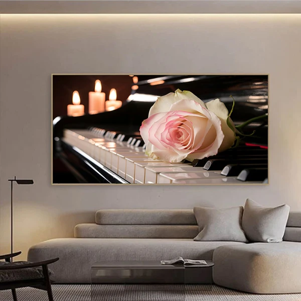 Adevăr în alb - Tablou cu flori