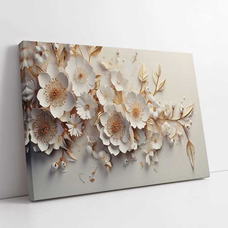 Bijuterii Florale - Tablou floral