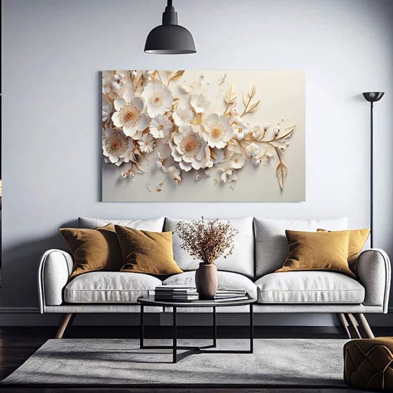 Bijuterii Florale - Tablou floral