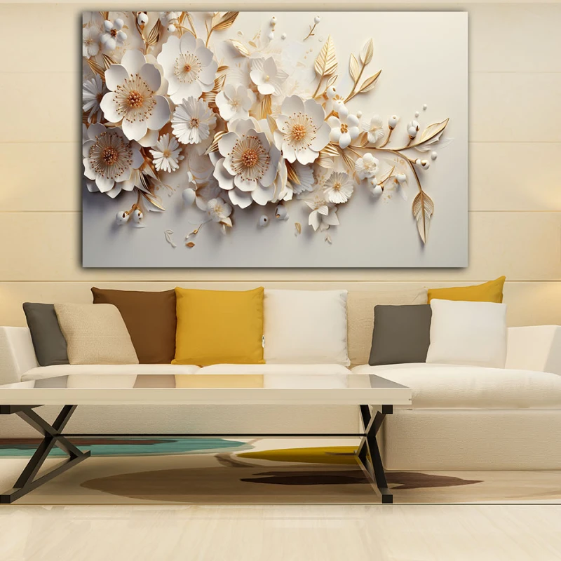 Bijuterii Florale - Tablou floral