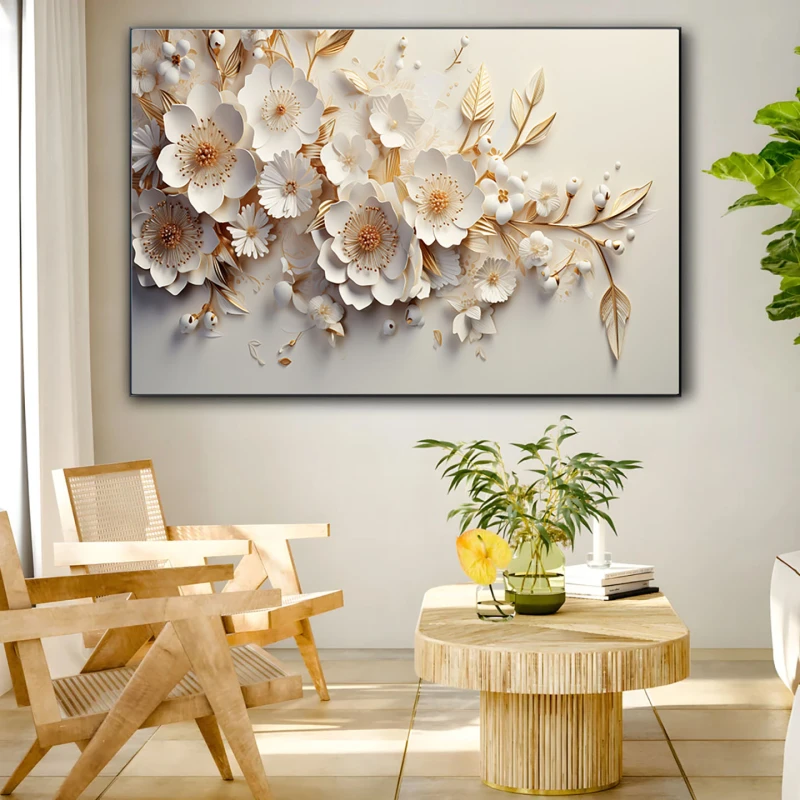 Bijuterii Florale - Tablou floral