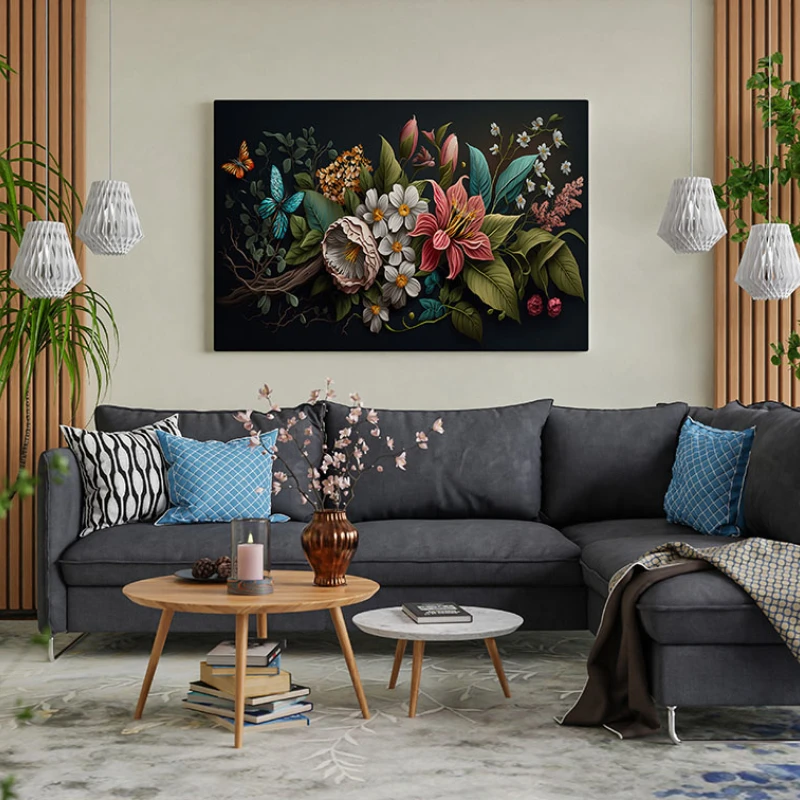 Culoare si Vis - Tablou floral