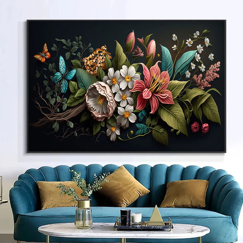 Culoare si Vis - Tablou floral