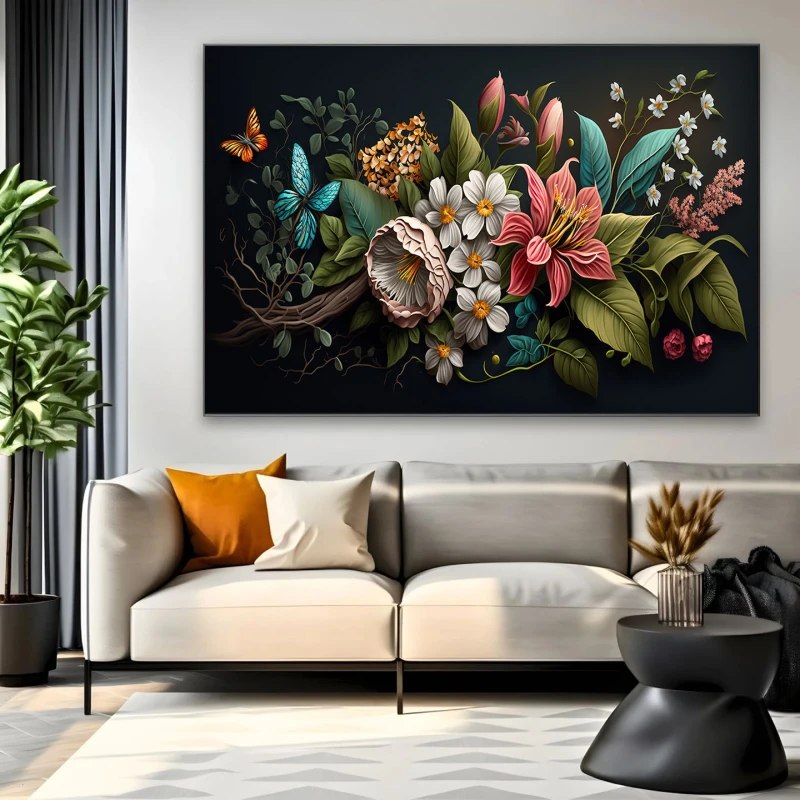 Culoare si Vis - Tablou floral