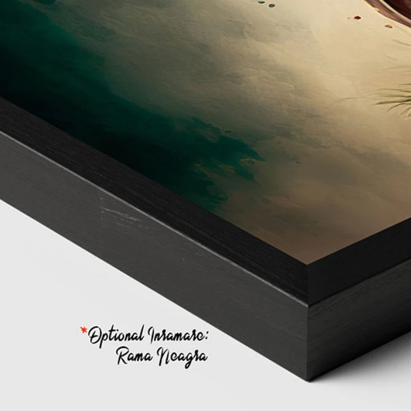 In Colbul Diminetii - Tablou floral