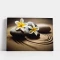 Tablou floral - Zen Stones, tablou cu flori pentru spații moderne și relaxante