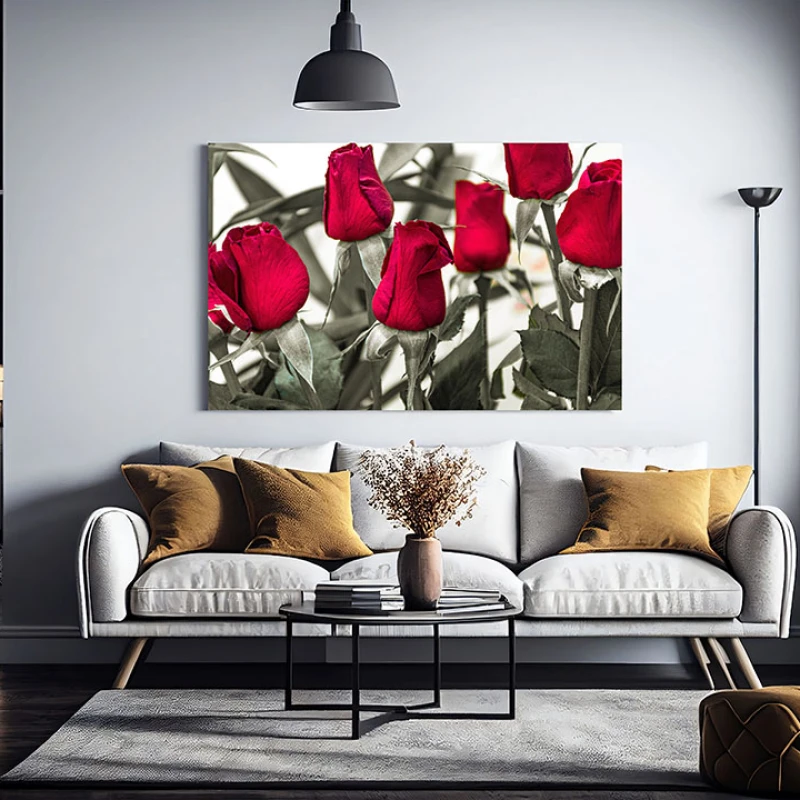 Culori Înflorite - Tablou cu flori Culori Înflorite - Tablou cu flori