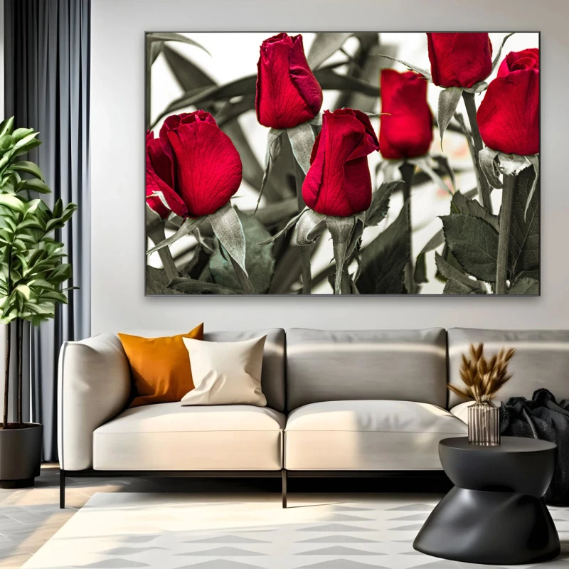 Culori Înflorite - Tablou cu flori Culori Înflorite - Tablou cu flori