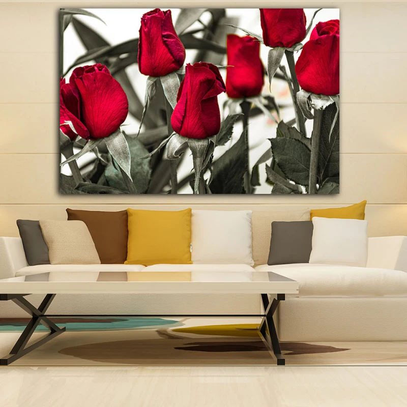 Culori Înflorite - Tablou cu flori Culori Înflorite - Tablou cu flori