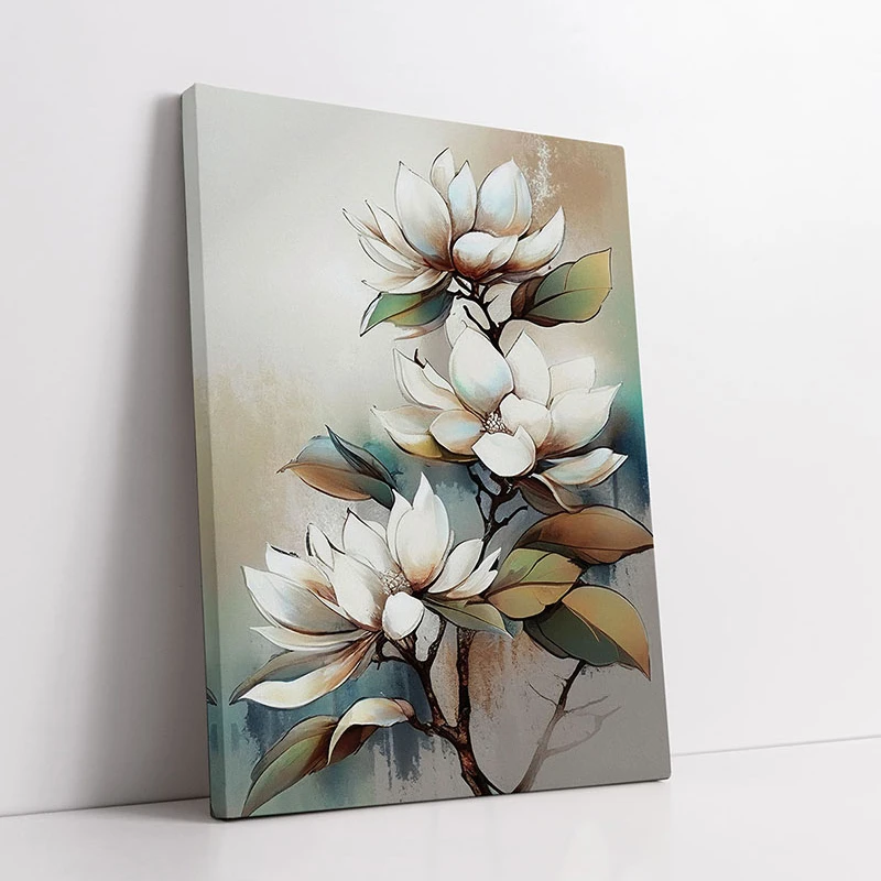 Magnolii Inflorite - Tablou cu flori Magnolii Inflorite - Tablou cu flori