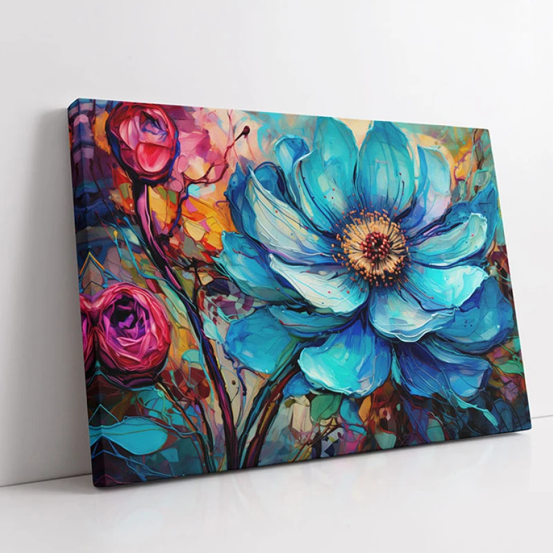 Minunea Albastra - Tablou cu flori Minunea Albastra - Tablou cu flori