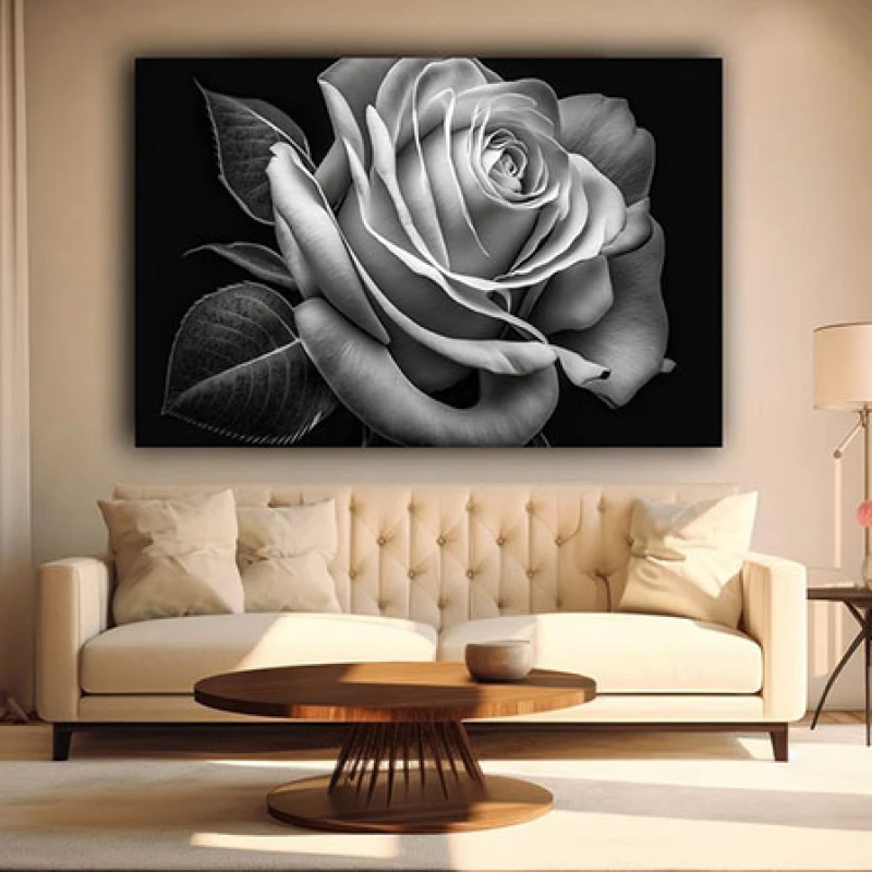 Trandafirul Negru - Tablou cu flori