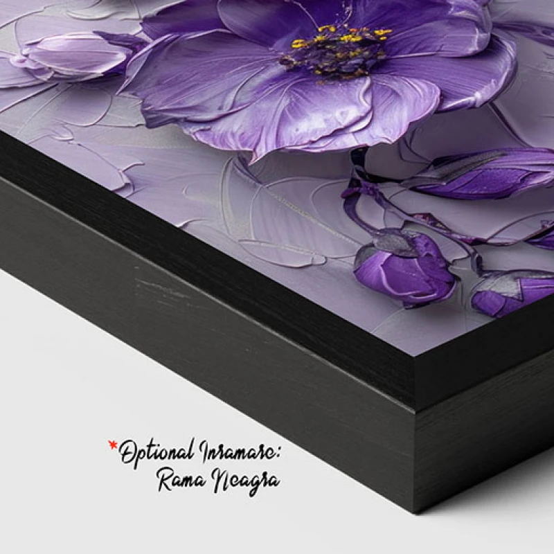 Infinitul Mov - Tablou cu flori Infinitul Mov - Tablou cu flori