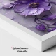 Infinitul Mov - Tablou cu flori Infinitul Mov - Tablou cu flori
