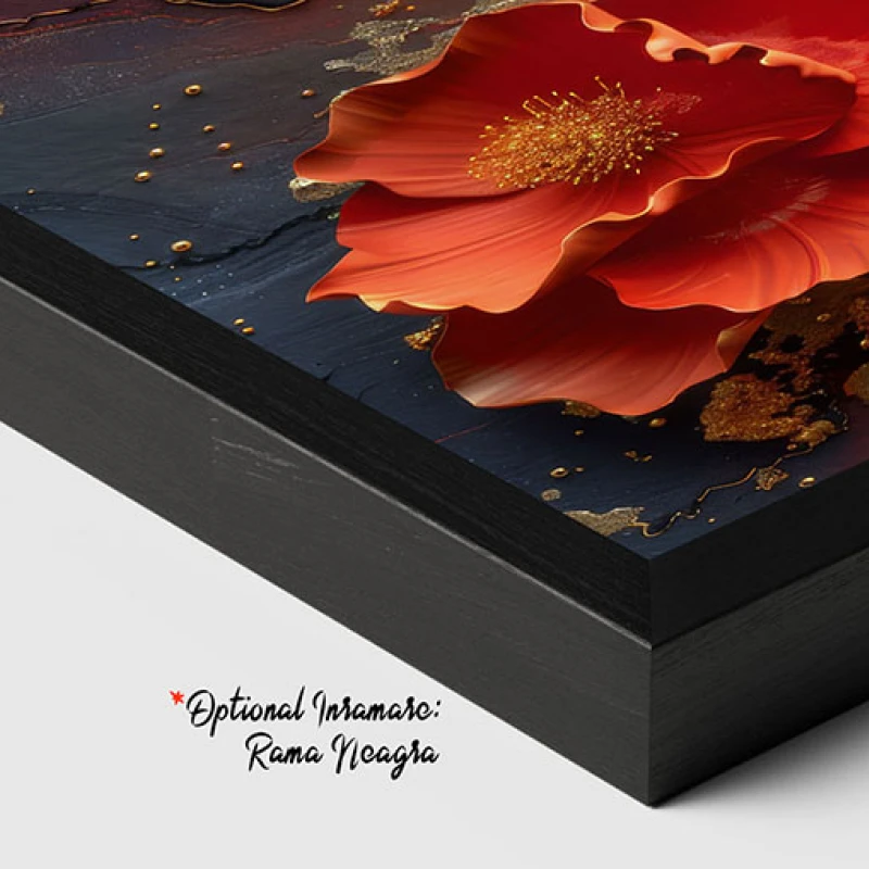 Rauri de Purpura - Tablou cu flori